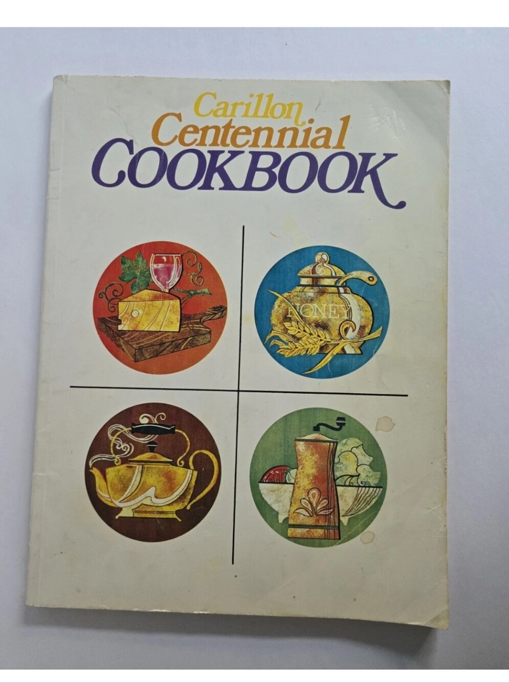 Carillon Centennial Cookbook Vintage Vtg Retro